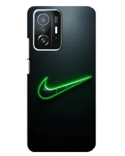 Чохол для Xiaomi 11T / 11T Pro з картинкою «Неоновий контур Nike» Чохол для Xiaomi 11T / 11T Pro з картинкою «Неоновий контур Nike»