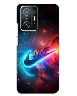 Чехол для Xiaomi 11T / 11T Pro с картинкой «Огненный логотип Nike» Чехол для Xiaomi 11T / 11T Pro с картинкой «Огненный логотип Nike»