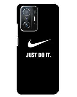 Чехол для Xiaomi 11T / 11T Pro с картинкой «Классический принт Nike» Чехол для Xiaomi 11T / 11T Pro с картинкой «Классический принт Nike»