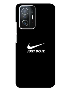 Чехол для Xiaomi 11T / 11T Pro с картинкой «Минимализм от Nike» Чехол для Xiaomi 11T / 11T Pro с картинкой «Минимализм от Nike»
