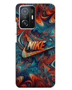 Чехол для Xiaomi 11T / 11T Pro с картинкой «Nike в абстракции» Чехол для Xiaomi 11T / 11T Pro с картинкой «Nike в абстракции»