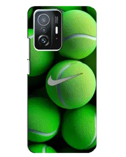 Чехол для Xiaomi 11T / 11T Pro с картинкой «Теннисные мячи Найк» Чехол для Xiaomi 11T / 11T Pro с картинкой «Теннисные мячи Найк»