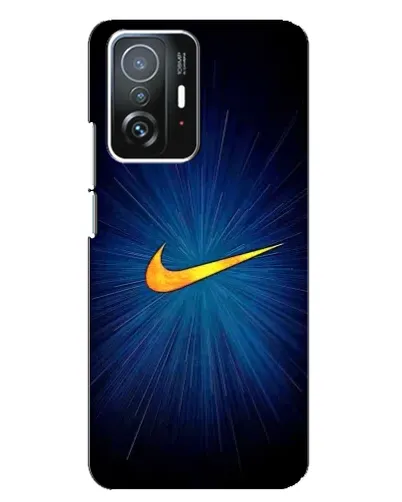 Чехол для Xiaomi 11T / 11T Pro с картинкой «Синий пульс Nike» Чехол для Xiaomi 11T / 11T Pro с картинкой «Синий пульс Nike»