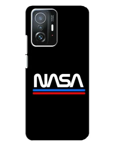 Чохол для Xiaomi 11T / 11T Pro з картинкою «NASA — класика Red Blue»