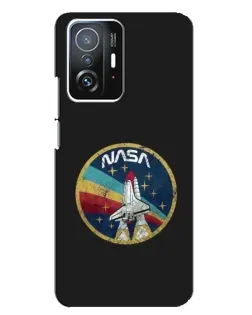 Чохол для Xiaomi 11T / 11T Pro з картинкою «NASA — емблема місії»