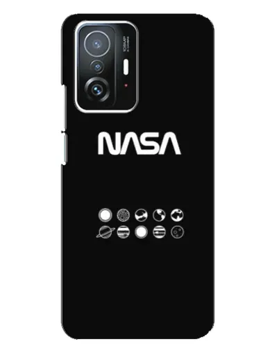 Чохол для Xiaomi 11T / 11T Pro з картинкою «NASA — технічний принт»