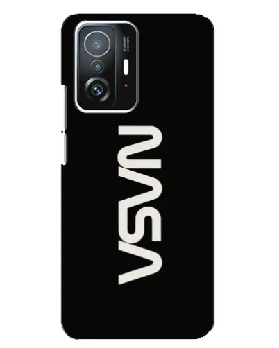 Чохол для Xiaomi 11T / 11T Pro з картинкою «NASA — вертикальний логотип»