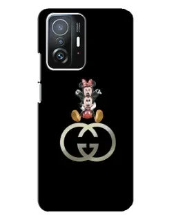 Чохол для Xiaomi 11T / 11T Pro з картинкою «Мінні Маус на лого» Чохол для Xiaomi 11T / 11T Pro з картинкою «Мінні Маус на лого»