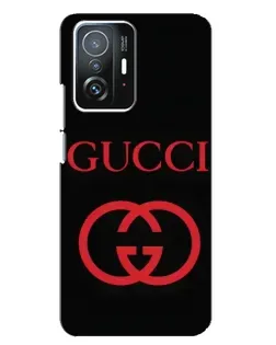 Чохол для Xiaomi 11T / 11T Pro з картинкою «Gucci — червоний логотип» Чохол для Xiaomi 11T / 11T Pro з картинкою «Gucci — червоний логотип»