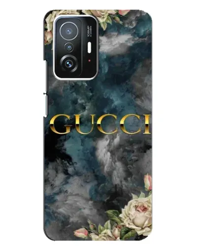 Чохол для Xiaomi 11T / 11T Pro з картинкою «Абстрактні квіти Gucci»