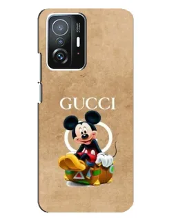Чохол для Xiaomi 11T / 11T Pro з картинкою «Міккі Маус Gucci — крафт» Чохол для Xiaomi 11T / 11T Pro з картинкою «Міккі Маус Gucci — крафт»