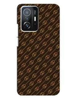 Чохол для Xiaomi 11T / 11T Pro з картинкою «Gucci — золоті діагоналі» Чохол для Xiaomi 11T / 11T Pro з картинкою «Gucci — золоті діагоналі»