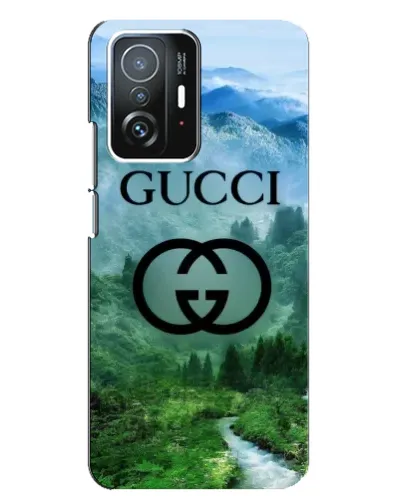 Чохол для Xiaomi 11T / 11T Pro з картинкою «Gucci — гірський пейзаж»