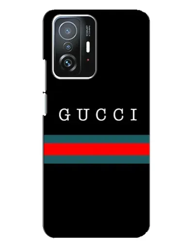 Чохол для Xiaomi 11T / 11T Pro з картинкою «Gucci — червоний пояс»