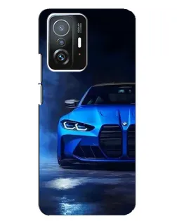 Чохол для Xiaomi 11T / 11T Pro з картинкою «Блакитна BMW M4» Чохол для Xiaomi 11T / 11T Pro з картинкою «Блакитна BMW M4»