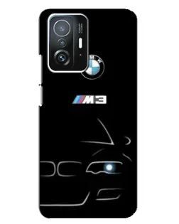 Чохол для Xiaomi 11T / 11T Pro з картинкою «Мінімалістичний принт BMW M3» Чохол для Xiaomi 11T / 11T Pro з картинкою «Мінімалістичний принт BMW M3»