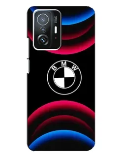 Чохол для Xiaomi 11T / 11T Pro з картинкою «Логотип BMW та неонові дуги» Чохол для Xiaomi 11T / 11T Pro з картинкою «Логотип BMW та неонові дуги»