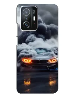 Чохол для Xiaomi 11T / 11T Pro з картинкою «BMW у диму» Чохол для Xiaomi 11T / 11T Pro з картинкою «BMW у диму»