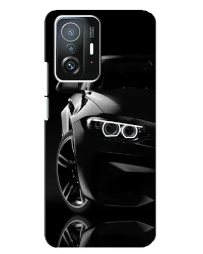 Чехол для Xiaomi 11T / 11T Pro с картинкой «Черная BMW — профиль» Чехол для Xiaomi 11T / 11T Pro с картинкой «Черная BMW — профиль»