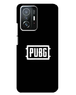Чохол для Xiaomi 11T / 11T Pro з картинкою «Лого BMW — металевий блиск»