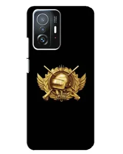 Чохол для Xiaomi 11T / 11T Pro з картинкою «PUBG — помаранчевий градієнт»