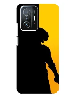 Чохол для Xiaomi 11T / 11T Pro з картинкою «Тінь воїна PUBG»