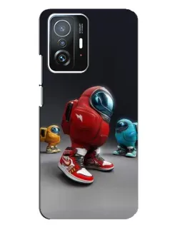 Чохол для Xiaomi 11T / 11T Pro з картинкою «Among Us — 3D стиль»