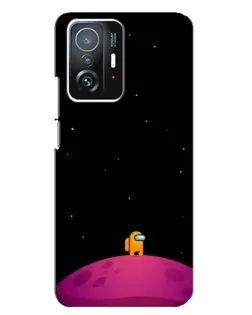 Чохол для Xiaomi 11T / 11T Pro з картинкою «Самотній герой на планеті»