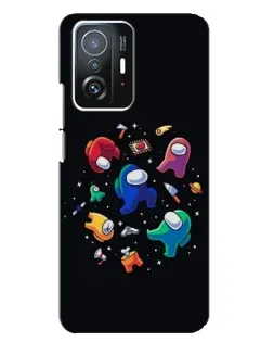 Чехол для Xiaomi 11T / 11T Pro с картинкой «Among Us космос» Чехол для Xiaomi 11T / 11T Pro с картинкой «Among Us космос»