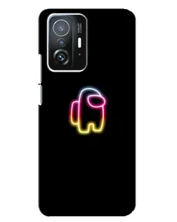 Чехол для Xiaomi 11T / 11T Pro с картинкой «Among Us градиент» Чехол для Xiaomi 11T / 11T Pro с картинкой «Among Us градиент»