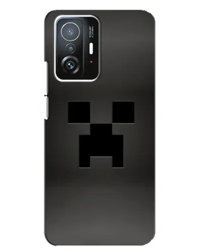 Чехол для Xiaomi 11T / 11T Pro с картинкой «Черный крипер градиент»