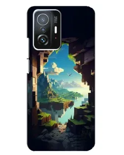 Чохол для Xiaomi 11T / 11T Pro з картинкою «Вид з печери»