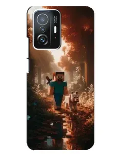 Чохол для Xiaomi 11T / 11T Pro з картинкою «Стів у лісі»