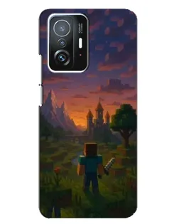 Чохол для Xiaomi 11T / 11T Pro з картинкою «Стів біля вежі»