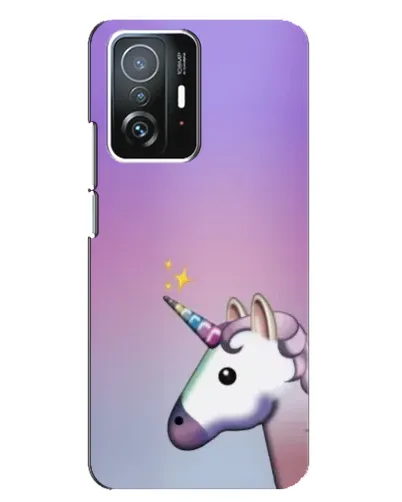 Чехол для Xiaomi 11T / 11T Pro с картинкой «Единорог градиент»