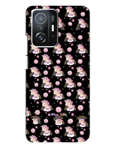 Чехол для Xiaomi 11T / 11T Pro с картинкой «Magic Unicorn паттерн»