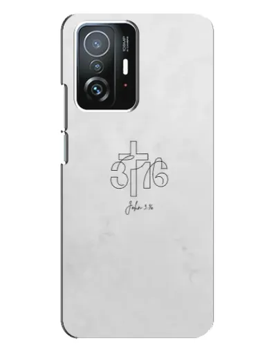 Чехол для Xiaomi 11T / 11T Pro с картинкой «Иоанна 3:16 Крест» Чехол для Xiaomi 11T / 11T Pro с картинкой «Иоанна 3:16 Крест»