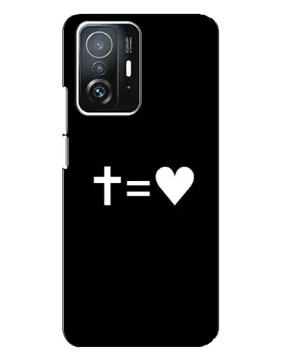 Чехол для Xiaomi 11T / 11T Pro с картинкой «Крест и Сердце» Чехол для Xiaomi 11T / 11T Pro с картинкой «Крест и Сердце»