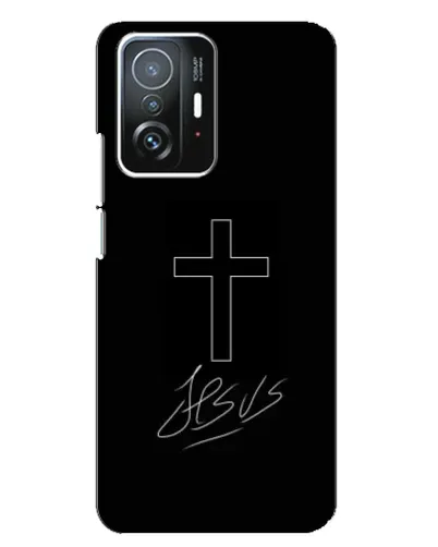 Чехол для Xiaomi 11T / 11T Pro с картинкой «Графический крест Jesus» Чехол для Xiaomi 11T / 11T Pro с картинкой «Графический крест Jesus»
