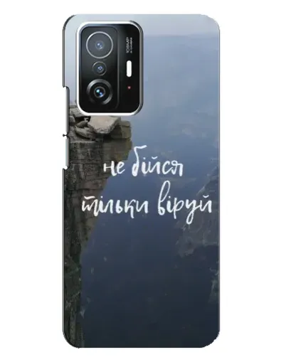 Чехол для Xiaomi 11T / 11T Pro с картинкой «Вера над пропастью» Чехол для Xiaomi 11T / 11T Pro с картинкой «Вера над пропастью»