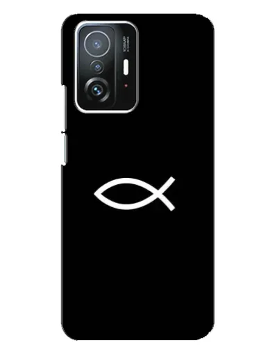 Чехол для Xiaomi 11T / 11T Pro с картинкой «Символ рыбы Jesus» Чехол для Xiaomi 11T / 11T Pro с картинкой «Символ рыбы Jesus»