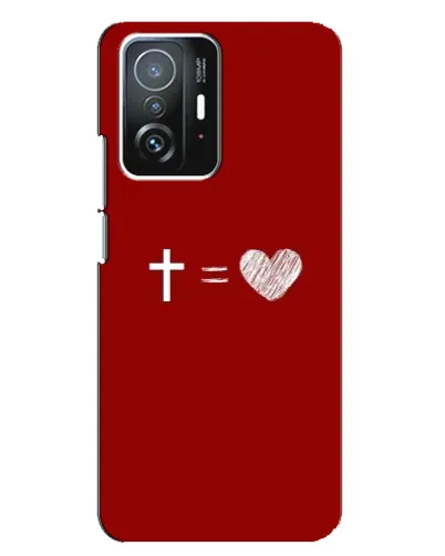 Чехол для Xiaomi 11T / 11T Pro с картинкой «Уравнение любви» Чехол для Xiaomi 11T / 11T Pro с картинкой «Уравнение любви»