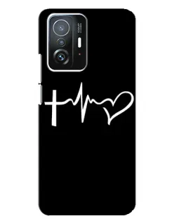 Чехол для Xiaomi 11T / 11T Pro с картинкой «Пульс веры»