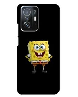Чехол для Xiaomi 11T / 11T Pro с картинкой «Классический Губка Боб»