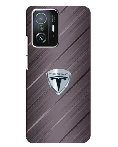 Чехол для Xiaomi 11T / 11T Pro с картинкой «Металлическая текстура Tesla» Чехол для Xiaomi 11T / 11T Pro с картинкой «Металлическая текстура Tesla»