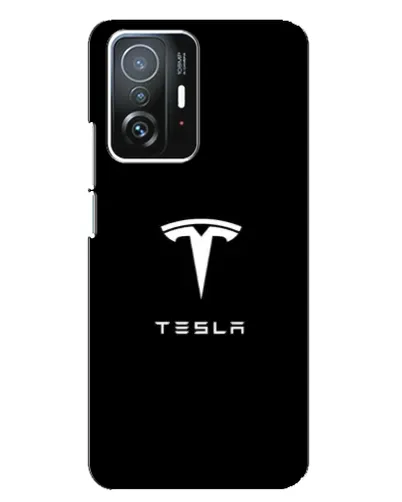 Чехол для Xiaomi 11T / 11T Pro с картинкой «Tesla White Logo» Чехол для Xiaomi 11T / 11T Pro с картинкой «Tesla White Logo»