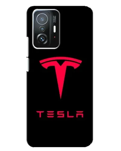 Чехол для Xiaomi 11T / 11T Pro с картинкой «Tesla Red Logo» Чехол для Xiaomi 11T / 11T Pro с картинкой «Tesla Red Logo»