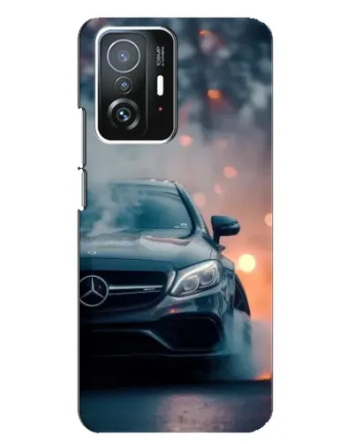 Чехол для Xiaomi 11T / 11T Pro с картинкой «Mercedes — ночной город» Чехол для Xiaomi 11T / 11T Pro с картинкой «Mercedes — ночной город»