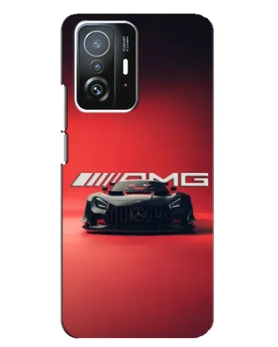 Чехол для Xiaomi 11T / 11T Pro с картинкой «Mercedes AMG — красная линия» Чехол для Xiaomi 11T / 11T Pro с картинкой «Mercedes AMG — красная линия»