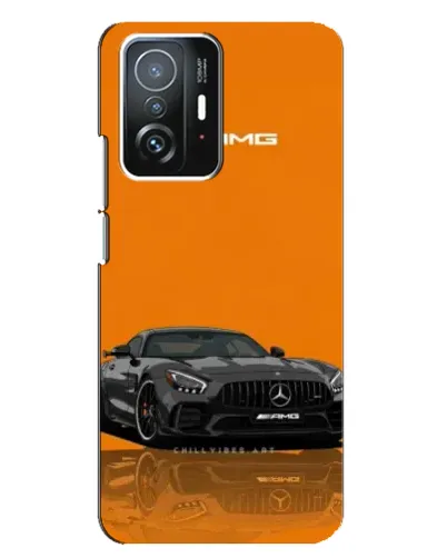 Чехол для Xiaomi 11T / 11T Pro с картинкой «Оранжевый Mercedes AMG» Чехол для Xiaomi 11T / 11T Pro с картинкой «Оранжевый Mercedes AMG»